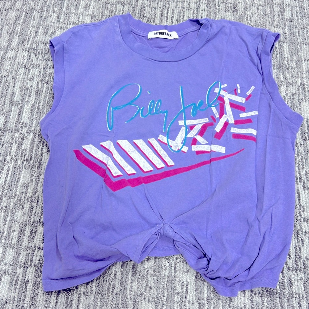 Billy Joel sleeveless tee.